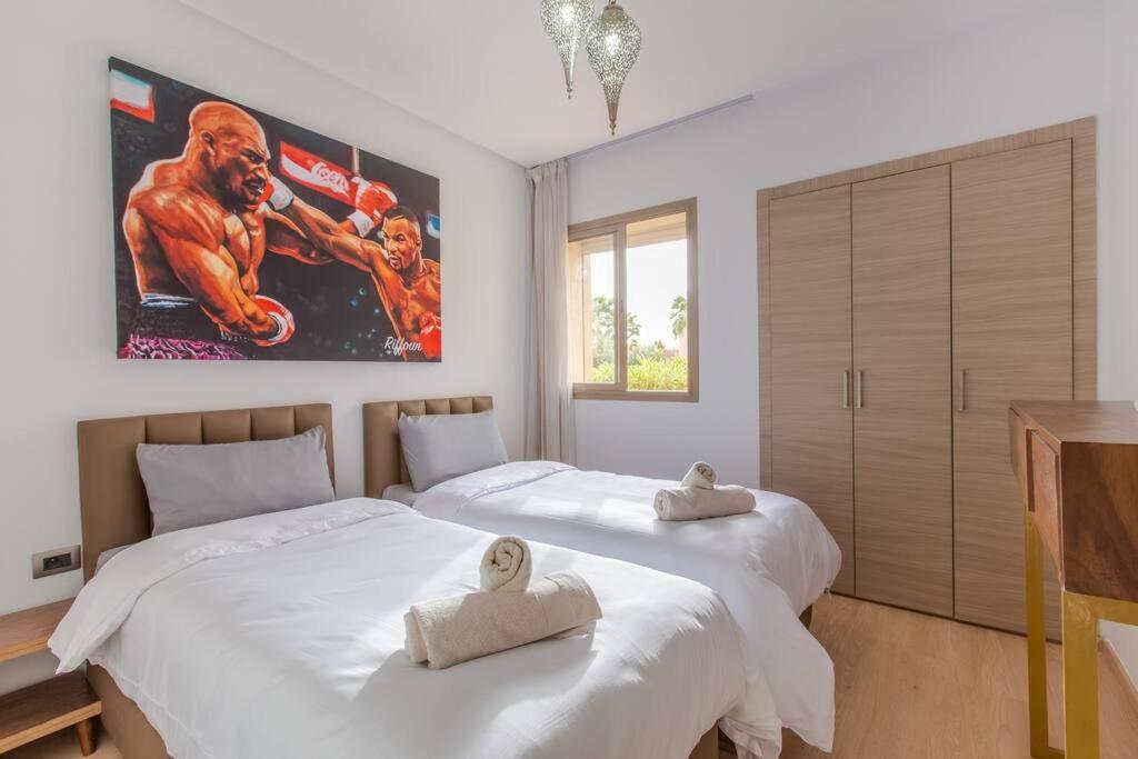 Residence Golfique Pj, Jardin, Piscine 马拉喀什 外观 照片