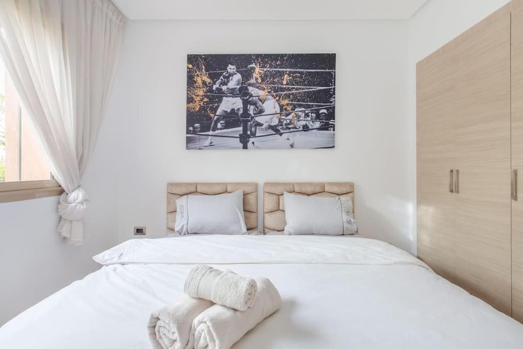 Residence Golfique Pj, Jardin, Piscine 马拉喀什 外观 照片